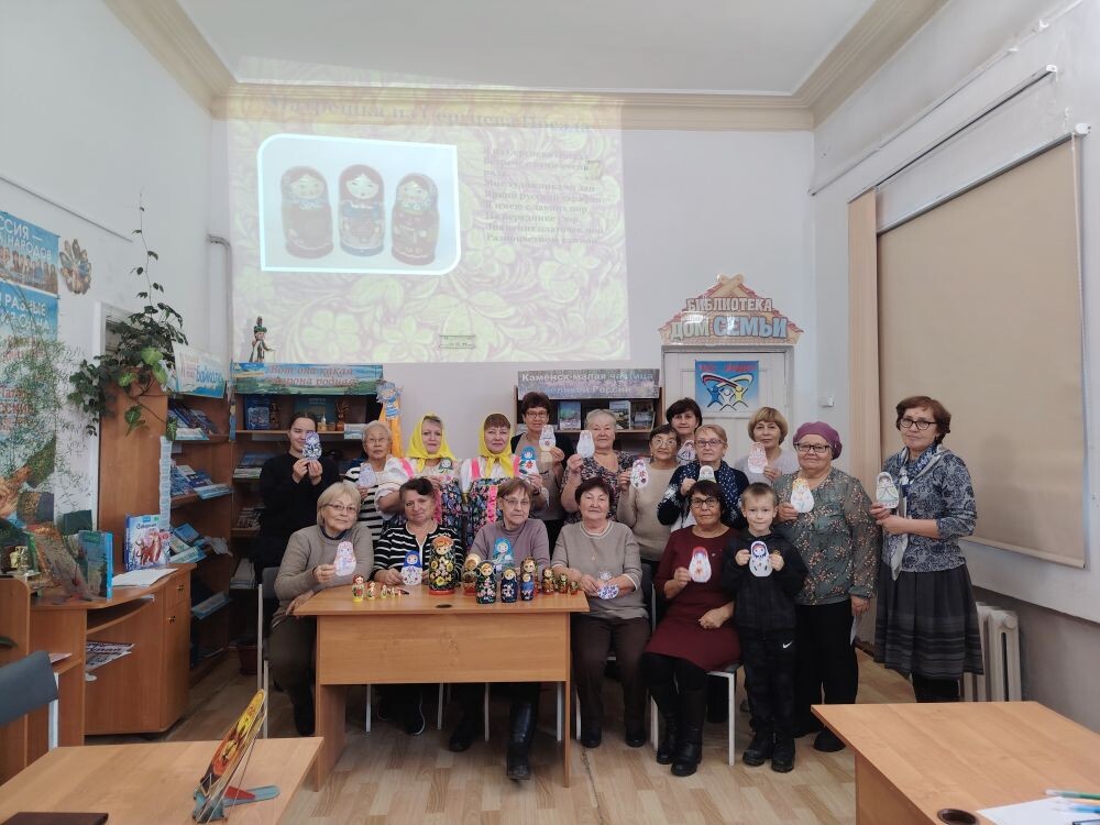 В гости к нам пришла Матрёшка: